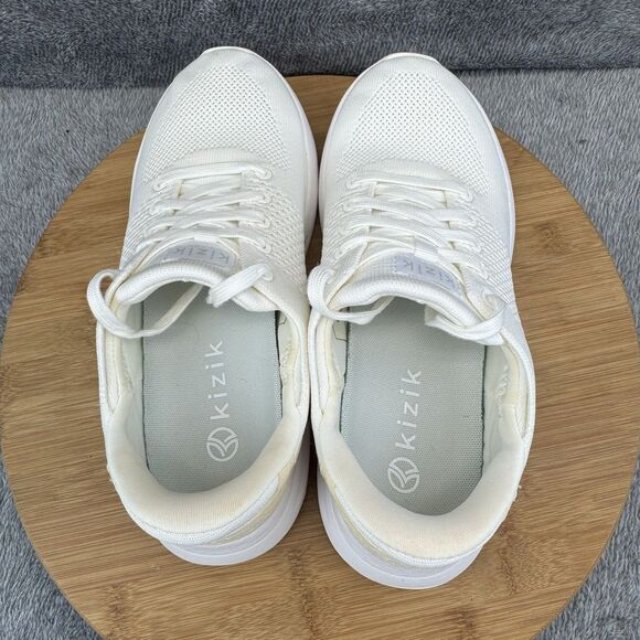 Women's White Sneakers - Picture 5 of 9